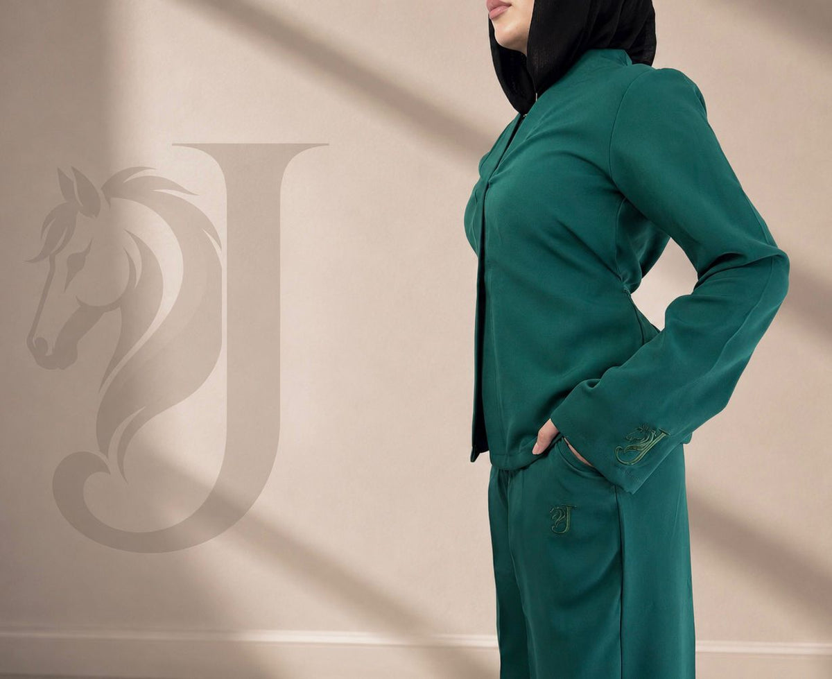 Suit Forest Green