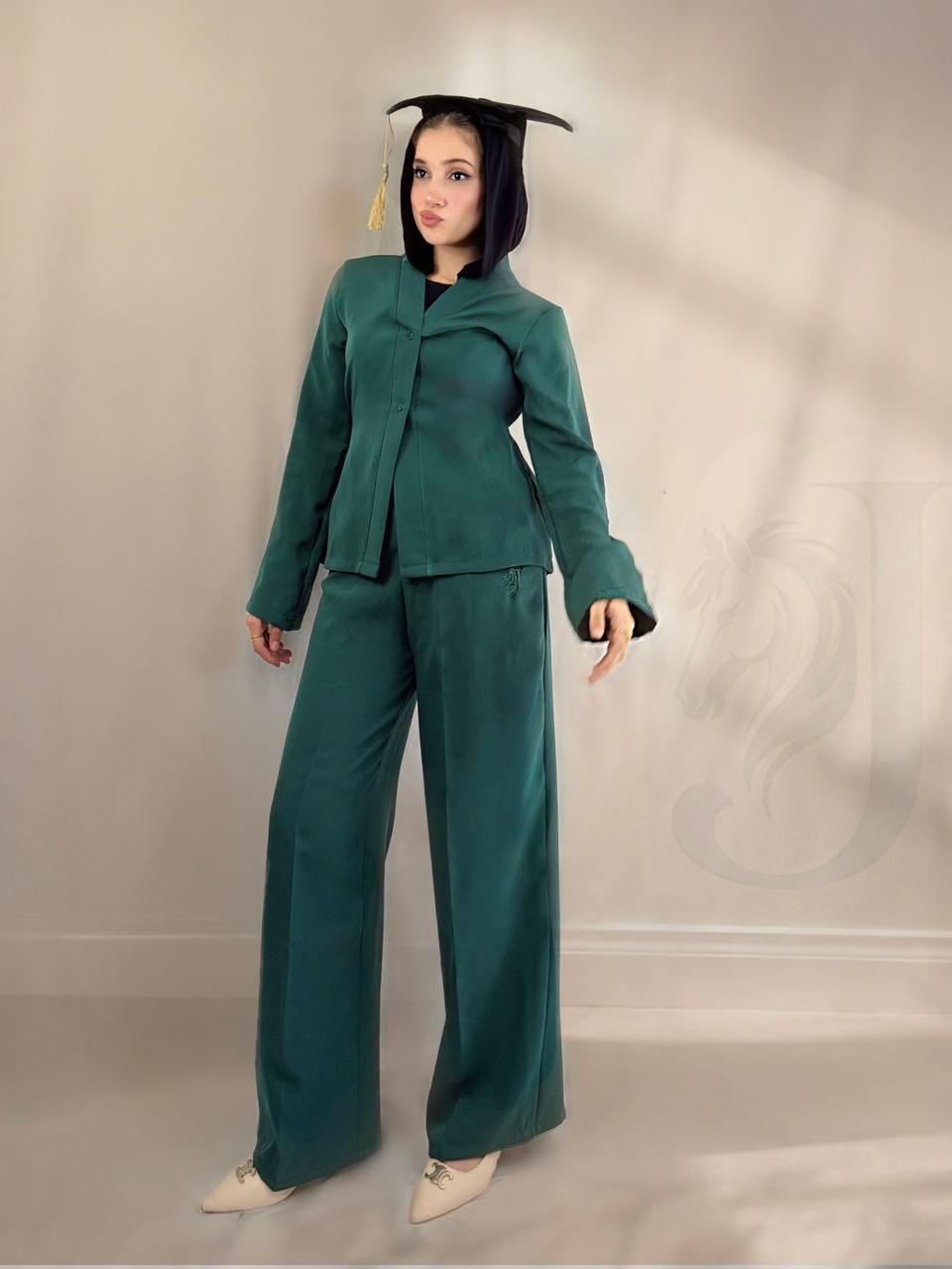 Suit Forest Green