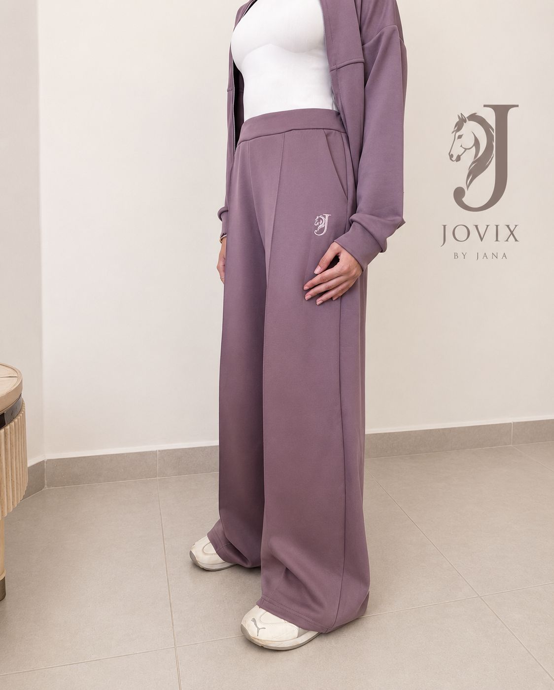 Stallion Tracksuit Dusty Mauve
