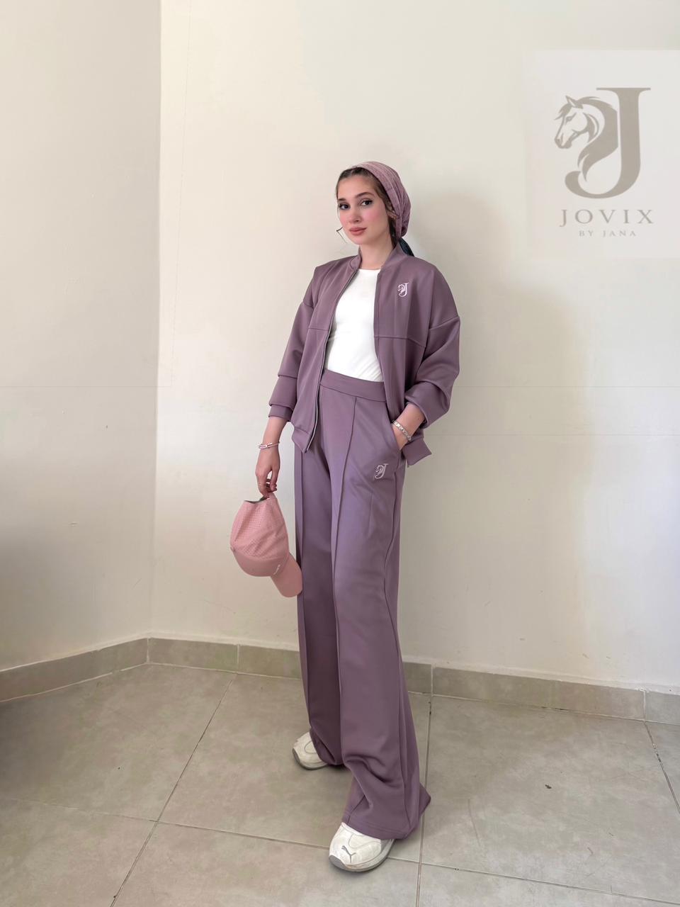 Stallion Tracksuit Dusty Mauve