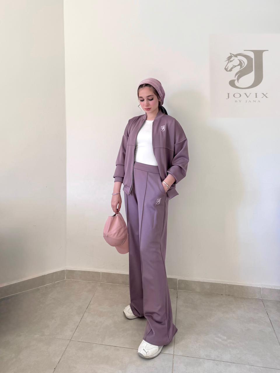 Stallion Tracksuit Dusty Mauve