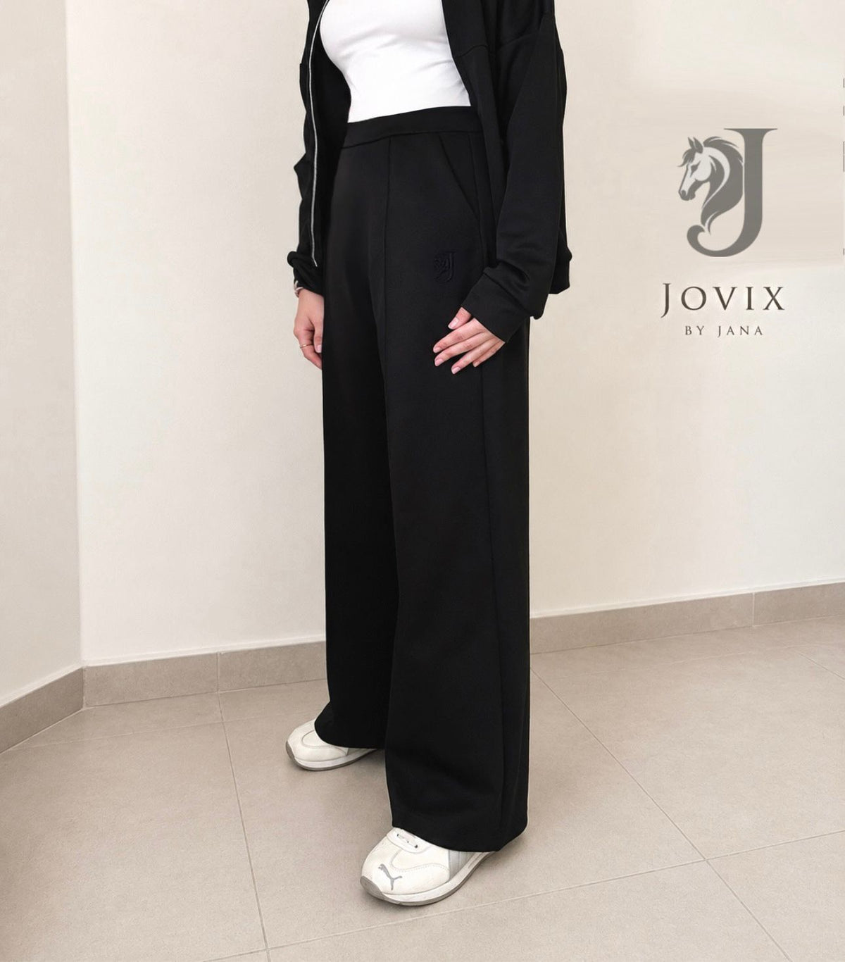 Stallion Tracksuit Black