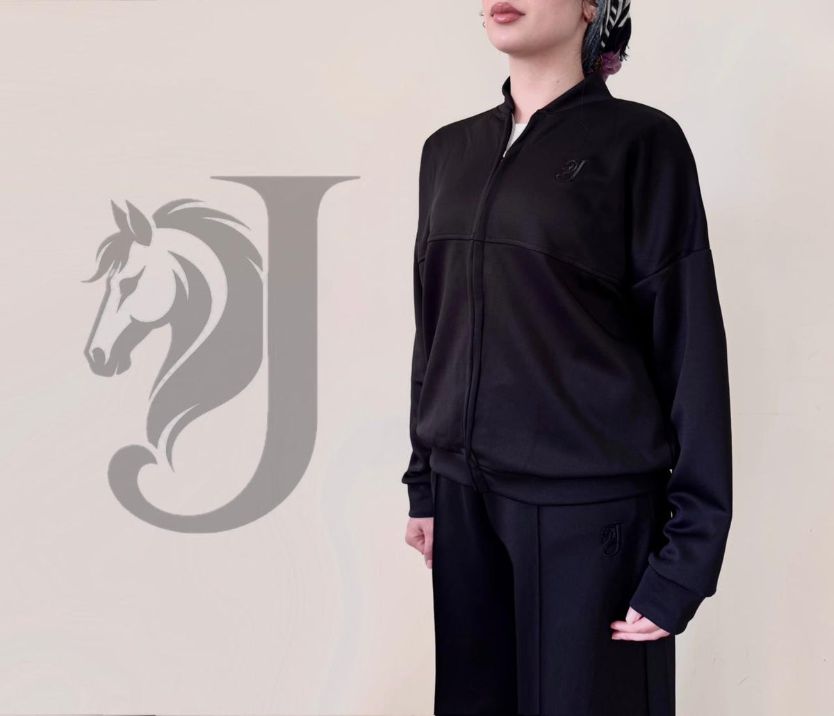 Stallion Tracksuit Black